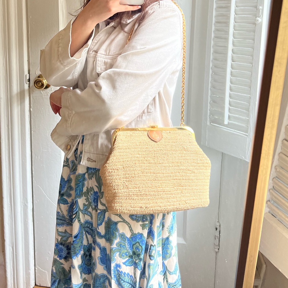 Classy Mark Cross Susanna Pouch / Clutch Bag